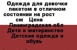  Одежда для девочки пакетом в отличном состоянии на рост 122-128 см › Цена ­ 499 - Ленинградская обл. Дети и материнство » Детская одежда и обувь   